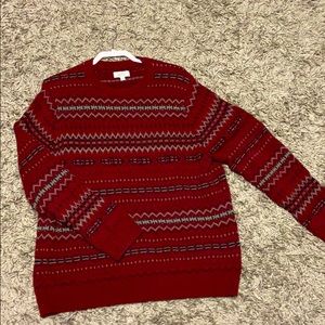 Croft and Borrow maroon sweater